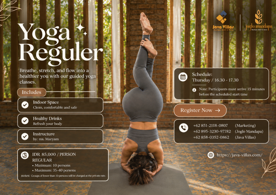 Yoga Reguler ~ Breathe, Stretch, Flow