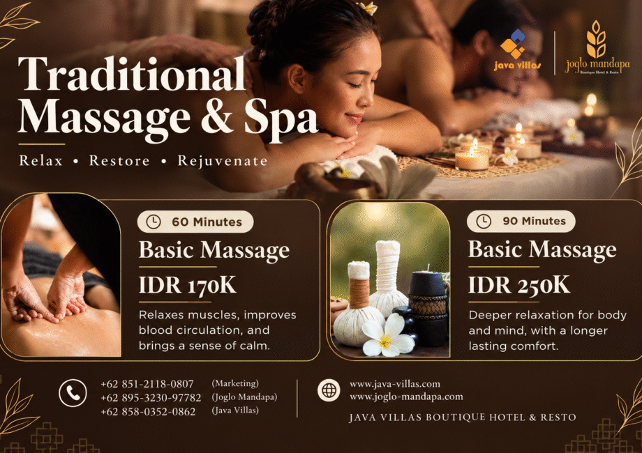 Traditional Massage & Spa ~ Relax, Restore, Rejuvenate